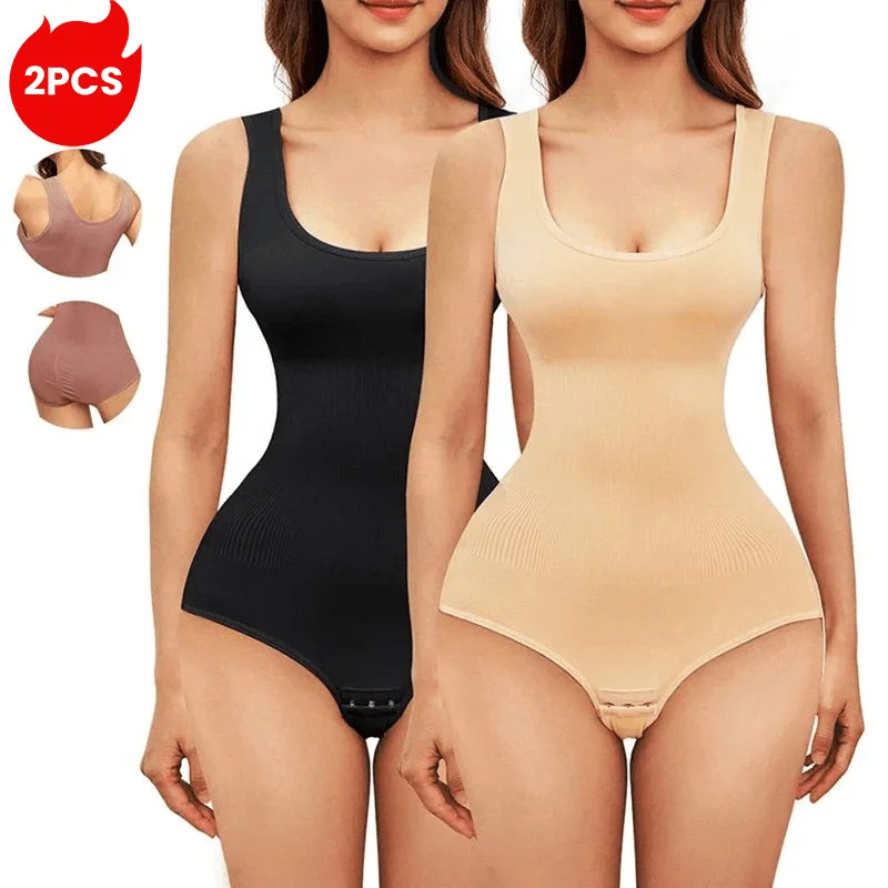 Conjunto de 2 Peças de Body Mo - Seamless Underwear Women avaliação e preço
