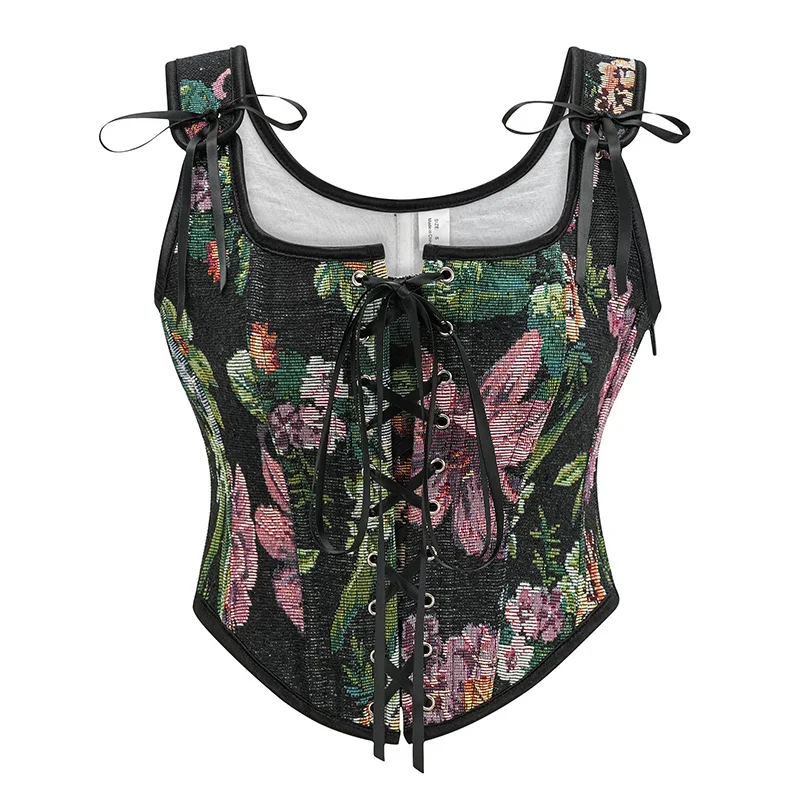 Vintage gótico feminino espart - Corset Waist Cinch avaliação e preço