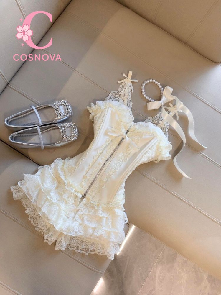 Conjunto de Top de Renda Cute  - Cami Top Lace avaliação e preço