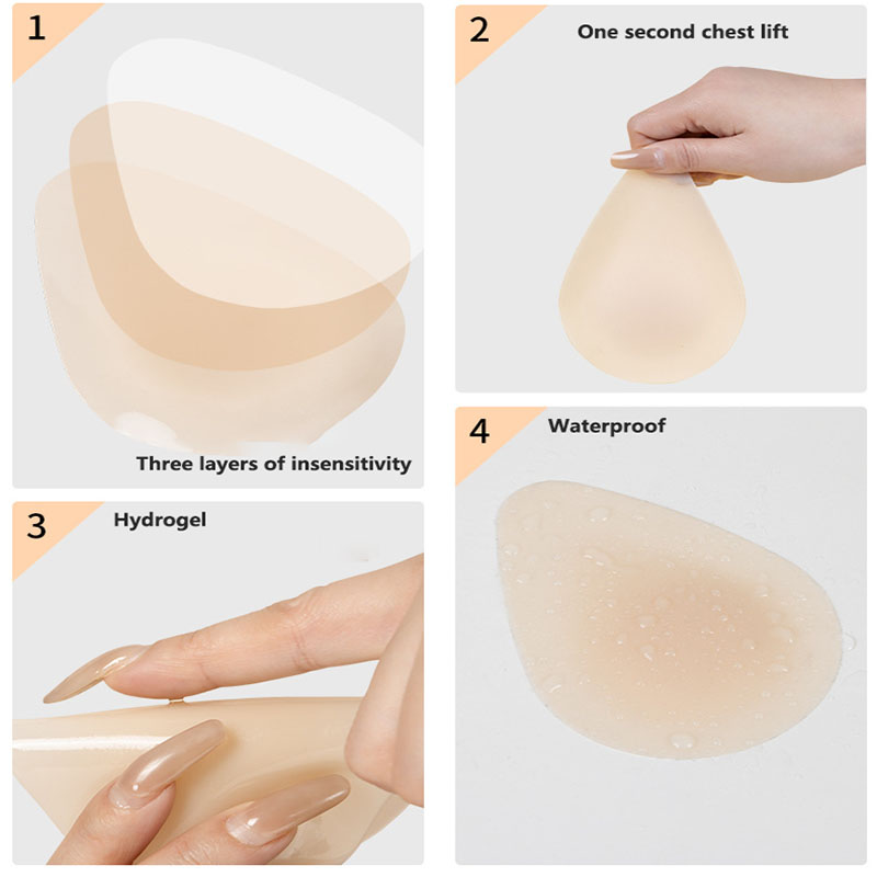 Sutiã Invisível Waterdrop de S - Nipple Cover Pasties avaliação e preço