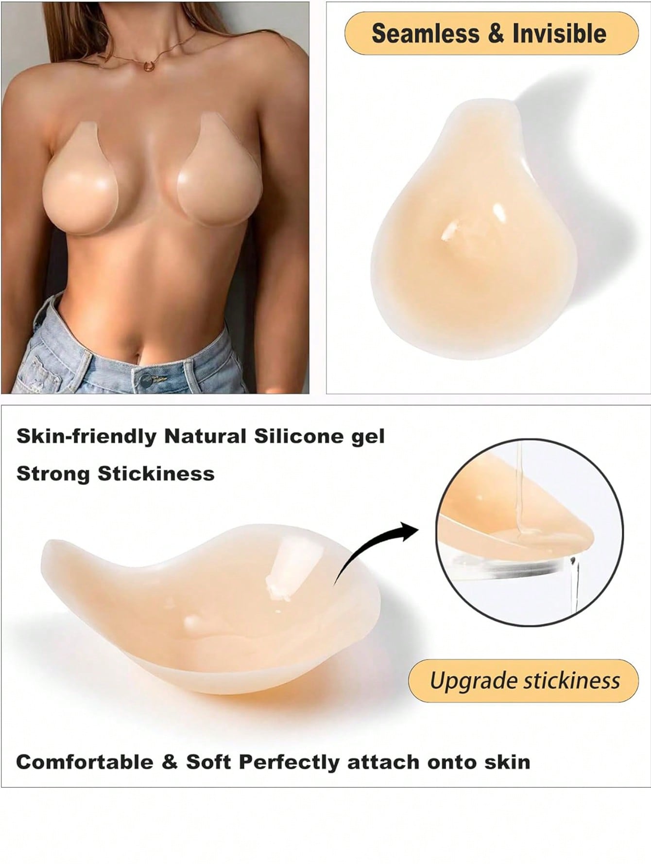 1 Par de Protetores de Mamilo  - Nipple Cover Pasties avaliação e preço