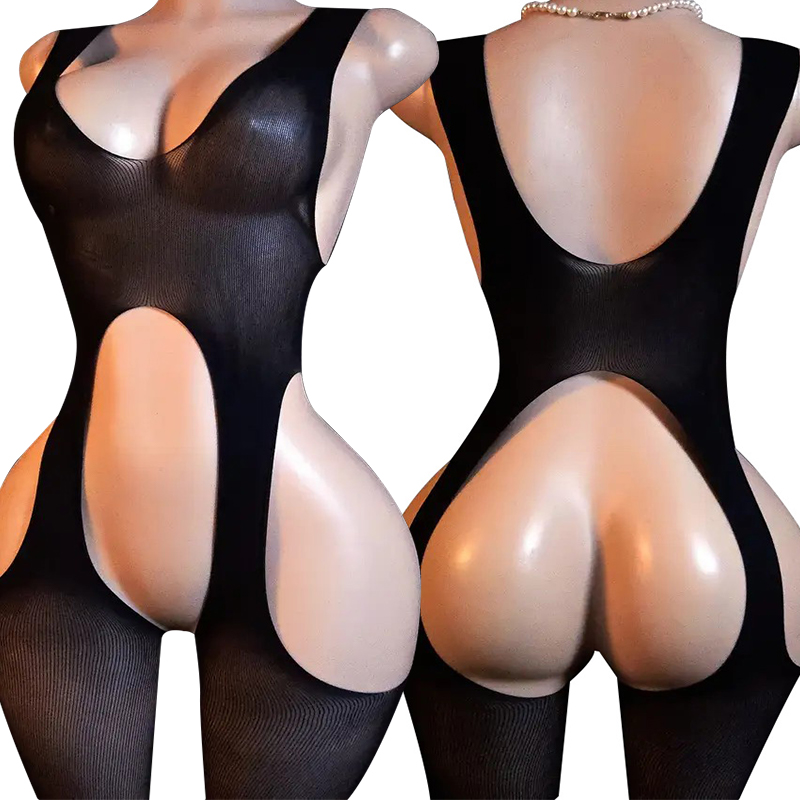Conjunto de Lingerie Erótica Q - Bodystocking Fishnet avaliação e preço