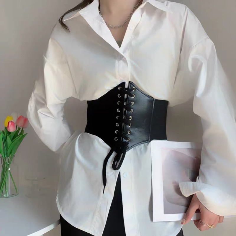 Moda espartilho cintos largos  - Corset Waist Cinch avaliação e preço